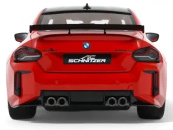 2023 AC Schnitzer ACS2 Sport (BMW M2) Toronto Red with Black Top 1/18 Model Car by GT Spirit
