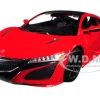 2018 Acura NSX Red Black Top 1/24 Diecast Model Car Maisto 31234