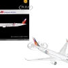 Airbus A350-1000 Commercial Aircraft with Flaps Down "Philippine Airlines" (RP-C3510) White with Tail Graphics "Gemini 200" Series 1/200 Diecast Model Airplane by GeminiJets