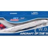 Airbus A320 Commercial Aircraft "Delta Air Lines" (N376NW) White with Blue and Red Tail (Snap-Fit) 1/150 Plastic Model by Skymarks