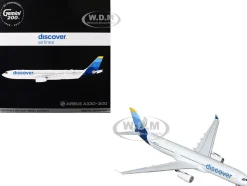 Airbus A330-300 Commercial Aircraft "Discover Airlines" (D-AIKK) White with Blue Tail "Gemini 200" Series 1/200 Diecast Model Airplane by GeminiJets