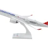 Airbus A350-900 Commercial Aircraft "Turkish Airlines" (TC-LGJ) White with Red Tail (Snap-Fit) 1/200 Plastic Model by Skymarks