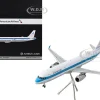 Airbus A321 Commercial Aircraft "American Airlines - Piedmont" (N581UW) White with Blue Stripes "Gemini 200" Series 1/200 Diecast Model Airplane by GeminiJets