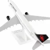 Airbus A330-300 Commercial Aircraft "Air Canada" (C-GFAF) White with Black Tail (Snap-Fit) 1/200 Plastic Model by Skymarks