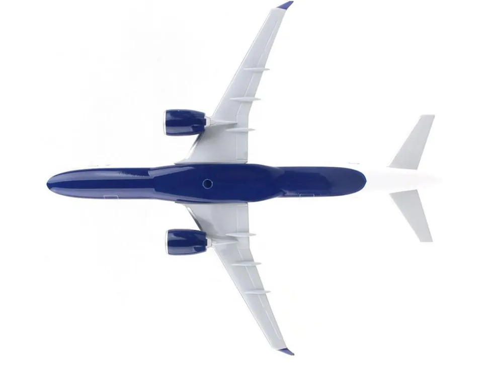Airbus A220-300 Commercial Aircraft "JetBlue Airways" (N3044J) White with Blue Tail (Snap-Fit) 1/200 Plastic Model by Skymarks