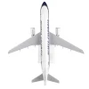 Airbus A320 Commercial Aircraft with Landing Gear Avianca Colombia N284AV White and Gray with Blue Stripes Snap Fit 1/150 Plastic Model Skymarks SKR1033
