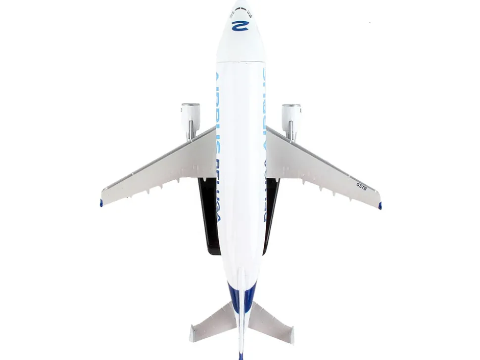 Airbus A300 600ST Beluga Commercial Aircraft Beluga ST Fleet Aircraft #2 1/400 Diecast Model Airplane Postage Stamp PS5822-1