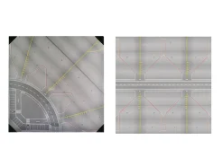 Airport Apron/Tower Cardboard Ground Plates for 1/200 Scale Models by Herpa