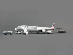 Airport Service Vehicles Set of 5 pieces Gemini 200 Series Diecast Models GeminiJets G2APS450