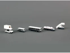Airport Service Vehicles Set of 5 pieces Gemini 200 Series Diecast Models GeminiJets G2APS450