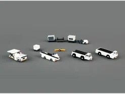 Airport Support Equipment Set of 10 pieces Gemini 200 Series Diecast Models GeminiJets G2APS451