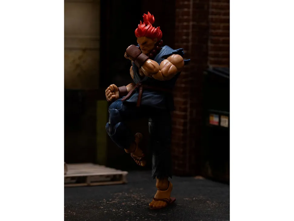 Akuma 6" Moveable Figure with Accessories and Alternate Head and Hands "Ultra Street Fighter II: The Final Challengers" (2017) Video Game Model by Jada