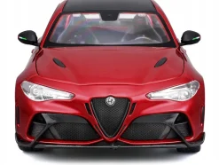 Alfa Romeo Giulia GTA Red Metallic with Carbon Top 1/18 Diecast Model Car by Bburago