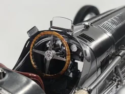 1932/33 Alfa Romeo Tipo B P3 Raw Metal Clear Finish 2023 Exclusive Edition Limited Edition 600 pieces Worldwide 1/18 Diecast Model Car CMC M-258