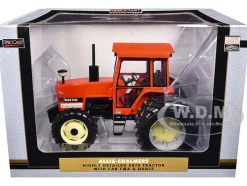 Allis Chalmers 6070 Tractor with Cab and Dual Wheels Orange