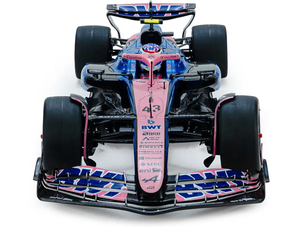Alpine A525 #43 Franco Colapinto "BWT" Formula One F1 "Canadian GP" (2025) "Competition" Series 1/18 Diecast Model Car by Solido
