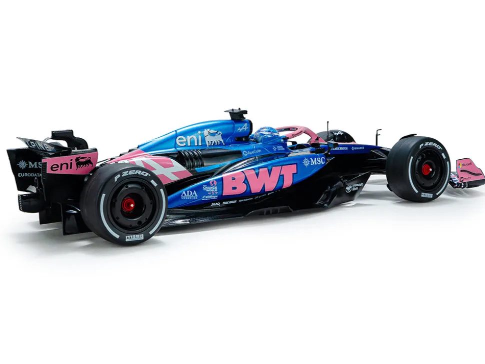 Alpine A525 #10 Pierre Gasly "BWT" Formula One F1 "Bahrain GP" (2025) "Competition" Series 1/18 Diecast Model Car by Solido