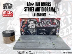 American Diorama X INK BMBRS - LA Lowrider Street Art Diorama for 1/64 Scale Models by American Diorama