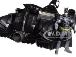 Arkham Knight Batmobile with Diecast Batman Figure 1/24 Diecast Model Car Jada 98037