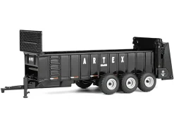 Artex SBX800 Triple Axle Spreader Black 1/64 Diecast Model by SpecCast