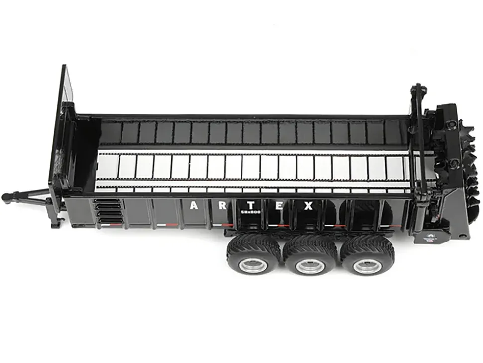 Artex SBX800 Triple Axle Spreader Black 1/64 Diecast Model by SpecCast