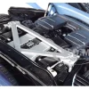 Aston Martin DB11 Q Frosted Glas Blue Black Top 1/18 Model Car Autoart 70268