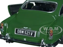 Aston Martin DB5 RHD Right Hand Drive Dark Green Timeless Legends Series 1/24 Diecast Model Car Motormax 79375