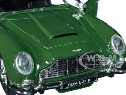 Aston Martin DB5 RHD Right Hand Drive Dark Green Timeless Legends Series 1/24 Diecast Model Car Motormax 79375