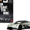 Aston Martin Valhalla Concept Light Green Metallic Dark Green Top James Bond 007 No Time to Die 2021 Movie Diecast Model Car Hot Wheels GRL79