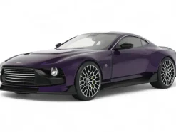 2023 Aston Martin Valour Purple Metallic 1/18 Model Car by GT Spirit