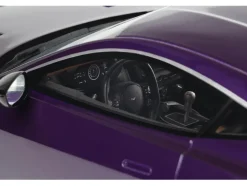 2023 Aston Martin Valour Purple Metallic 1/18 Model Car by GT Spirit