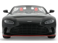 2023 Aston Martin V12 Vantage Roadster Onyx Black 1/18 Model Car by GT Spirit