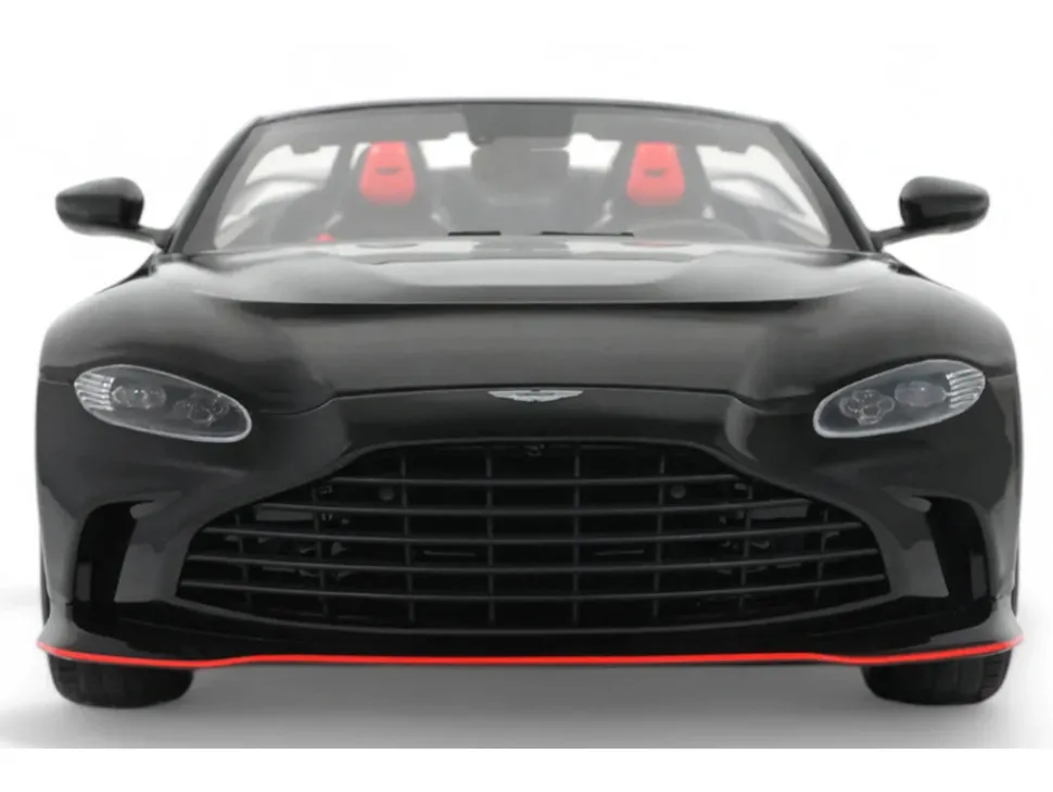 2023 Aston Martin V12 Vantage Roadster Onyx Black 1/18 Model Car by GT Spirit