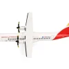ATR 72-600 Commercial Aircraft "Iberia Regional" (9H-NCD) White with Red Tail 1/200 Diecast Model Airplane by Herpa
