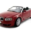 Audi A4 Red Convertible 1/18 Diecast Model Car Motormax 73148
