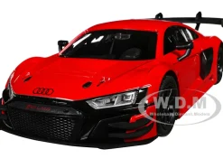 Audi R8 LMS GT3 Red Timeless Legends Series 1/24 Diecast Car Model Motormax 79380RD