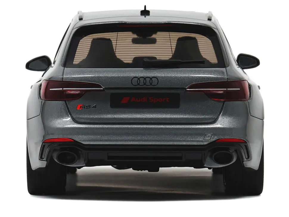 Audi RS 4 Competition Gray Metallic 1/18 Model Car by GT Spirit