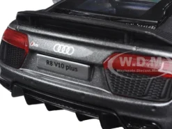 Audi R8 V10 Plus Grey Special Edition 1/24 Diecast Model Car Maisto 31513