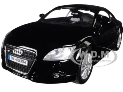 Audi TT Coupe Black 1/24 Diecast Model Car Motormax 73340