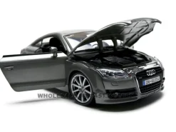 2007 Audi TT Coupe Grey 1/18 Diecast Car Model Motormax 73177