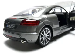 2007 Audi TT Coupe Grey 1/18 Diecast Car Model Motormax 73177