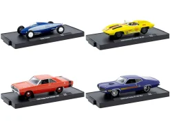 Auto-Drivers Set of 4 pieces in Blister Packs Release 126 Limited Edition to 9600 pieces Worldwide 1/64 Diecast Model Cars by M2 Machines