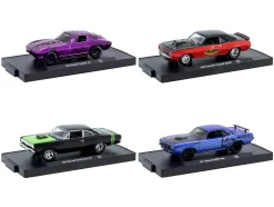 Auto-Drivers Set of 4 pieces in Blister Packs Release 128 Limited Edition to 9600 pieces Worldwide 1/64 Diecast Model Cars by M2 Machines