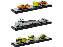 Auto Haulers "Coca-Cola" Set of 3 pieces Release 43 Limited Edition to 6200 pieces Worldwide 1/64 Diecast Models by M2 Machines