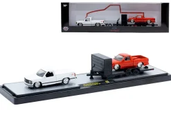 Auto Haulers Set of 3 Trucks Release 95 Limited Edition to 6000 pieces Worldwide 1/64 Diecast Models by M2 Machines