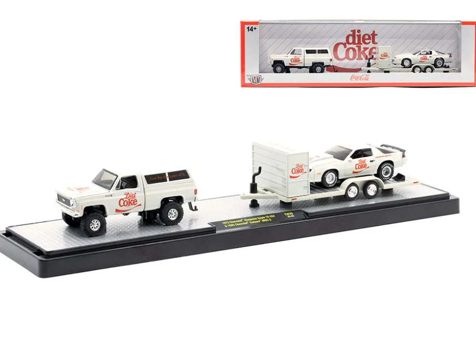 Auto Haulers "Soda" Set of 3 pieces Release 39 Limited Edition to 8000 pieces Worldwide 1/64 Diecast Models by M2 Machines