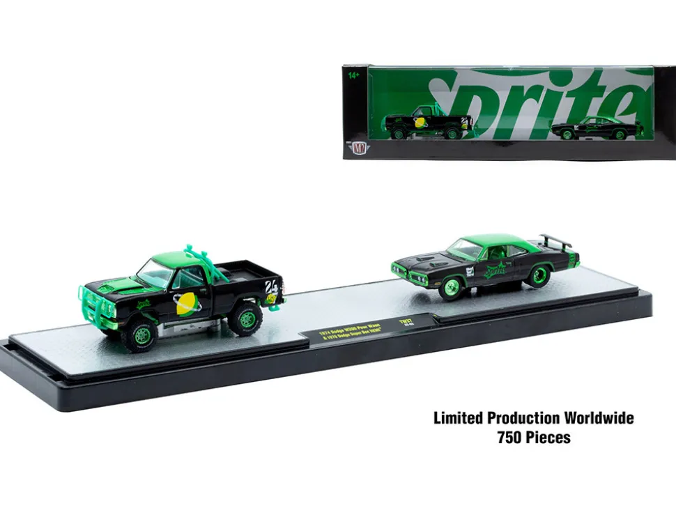 Auto Haulers "Soda" Set of 3 pieces Release 37 Limited Edition to 6000 pieces Worldwide 1/64 Diecast Models by M2 Machines