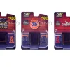 Automotive "Double Scissor Lifts" Series #2 Set of 3 pieces 1/64 Diecast Models by Greenlight