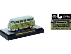 Auto-Thentics 6 piece Set Release 105 IN DISPLAY CASES Limited Edition 1/64 Diecast Model Cars by M2 Machines