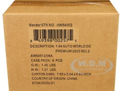 Auto World Premium 2025 Release 2 Set A of 6 pieces 1/64 Diecast Model Cars by Auto World